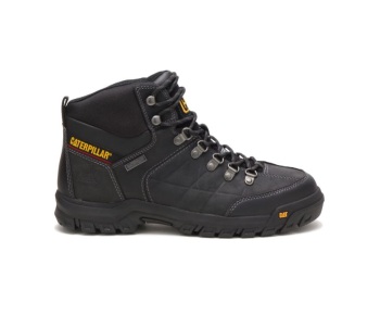 Caterpillar Kängor Sverige - Threshold Waterproof Steel Toe Arbetsskor Herr Svarta DCO-902457